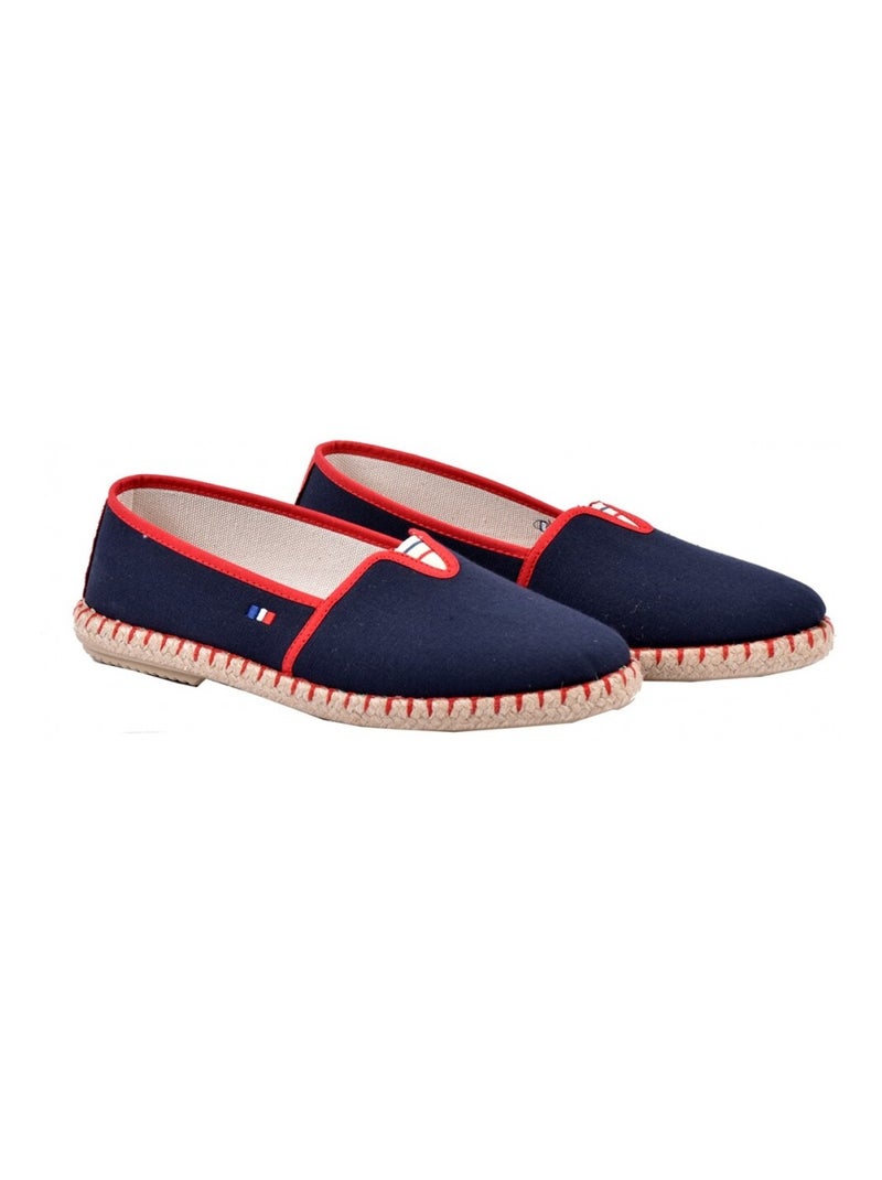 Espadrilles en Toile semelle antidérapante Bleu marine - Kiabi