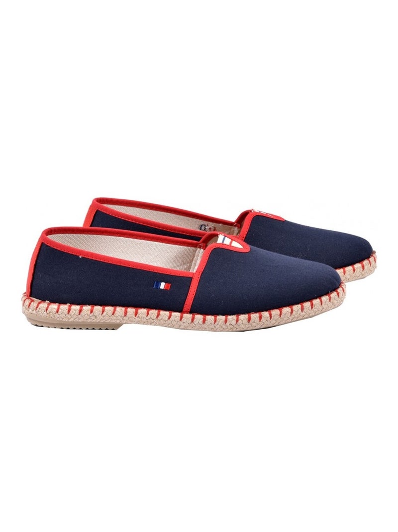 Espadrilles en Toile semelle antidérapante Bleu marine - Kiabi