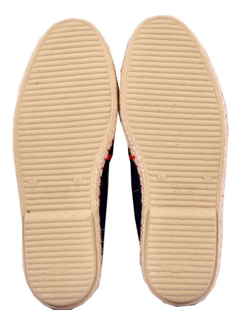 Espadrilles en Toile semelle antidérapante Bleu marine - Kiabi