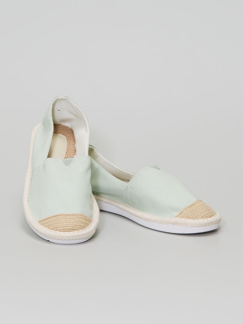 espadrille verte