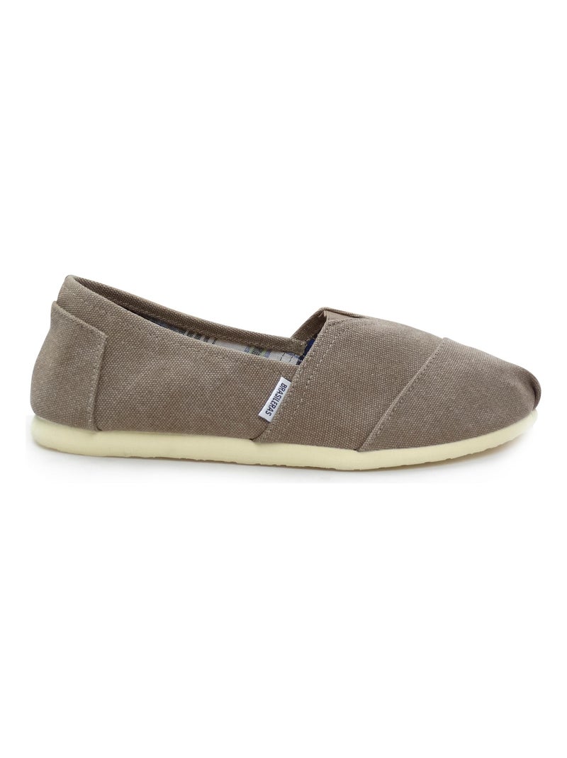 Espadrilles Espargatas pour homme semelle en gomme Marron - Kiabi