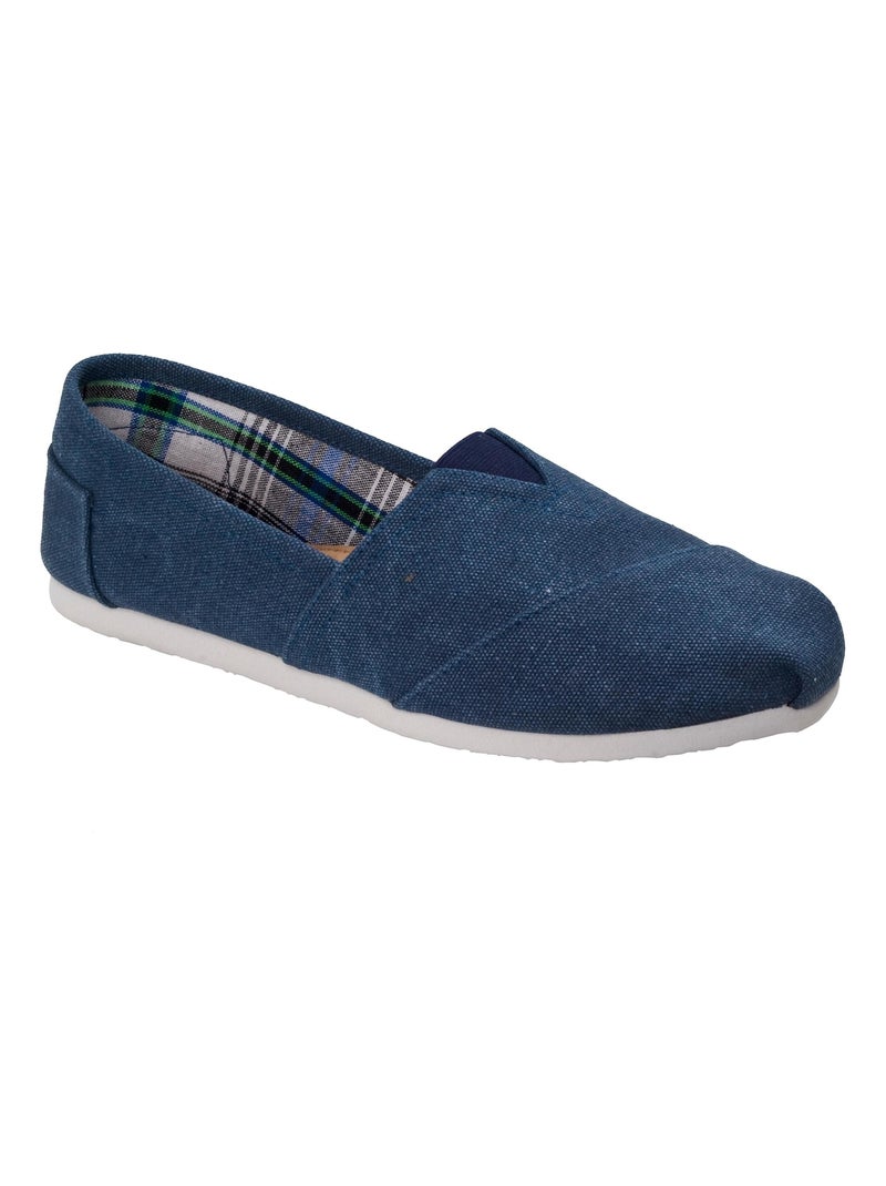Espadrilles Espargatas pour hommes semelles en gomme Bleu - Kiabi