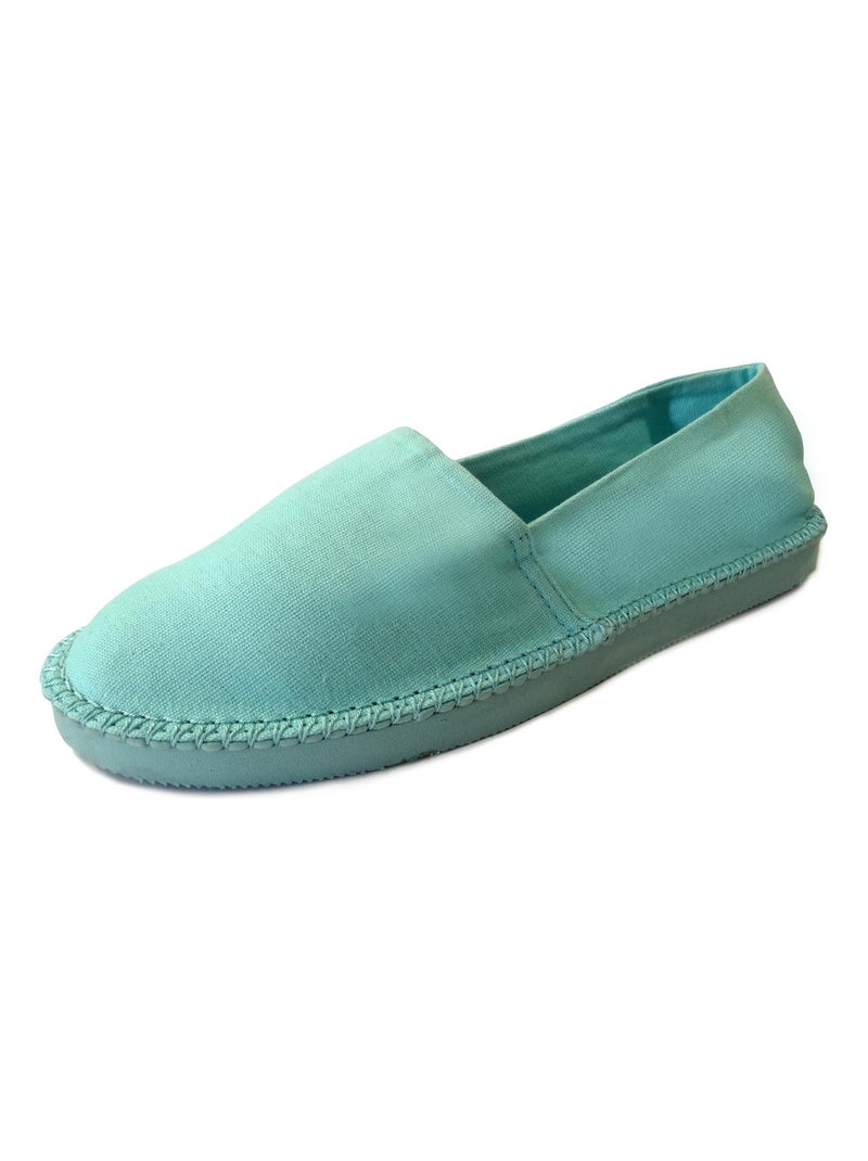 Espadrilles Espargatas unisexe avec semelle en gomme Bleu ciel - Kiabi