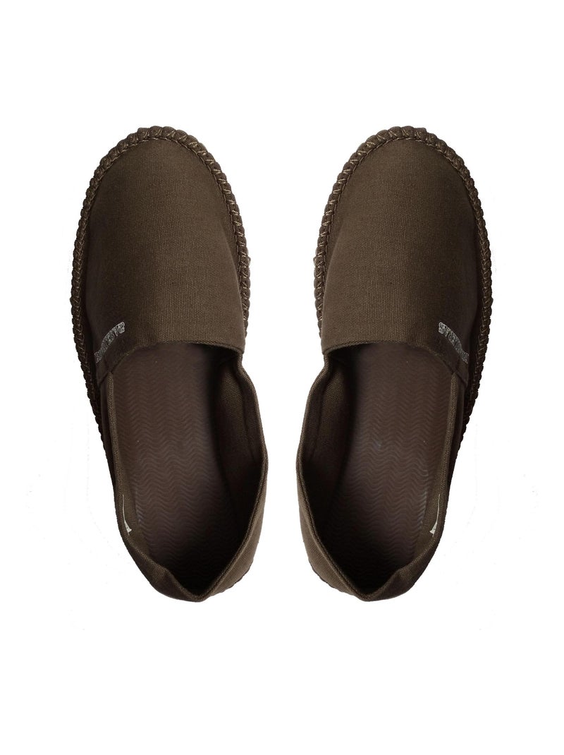 Espadrilles Espargatas unisexe avec semelle en gomme Marron - Kiabi