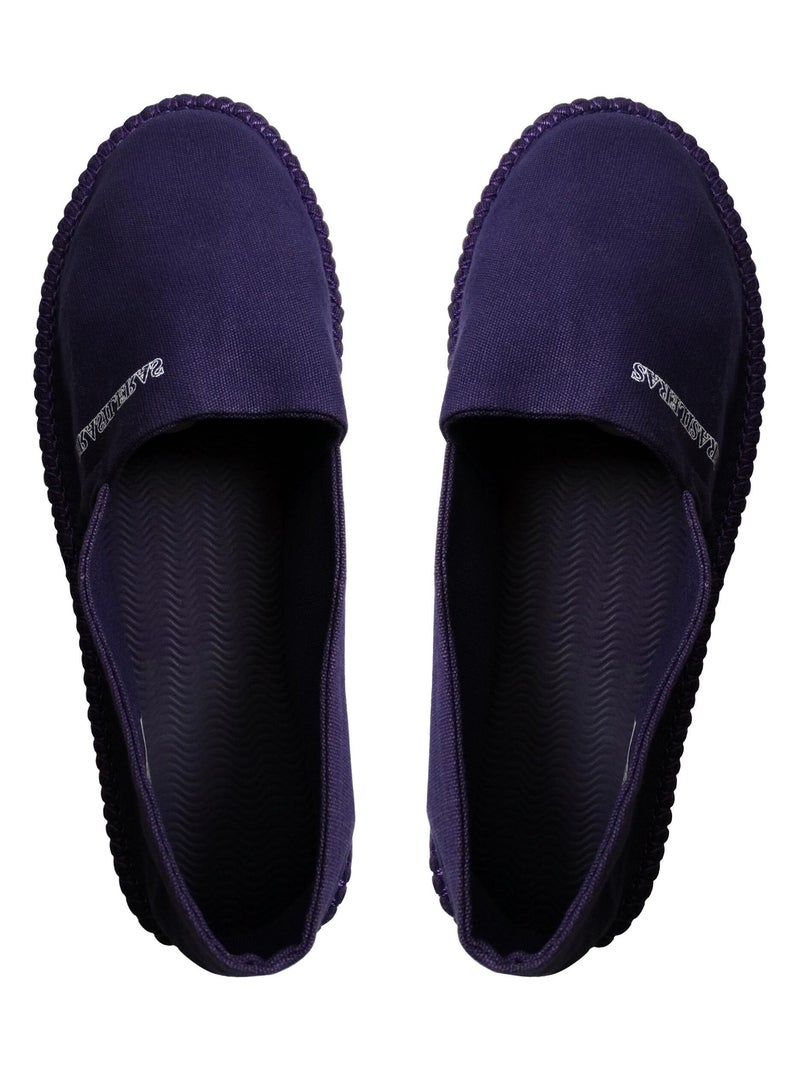 Espadrilles Espargatas unisexe avec semelle en gomme Mauve lilas - Kiabi