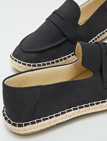 Espadrilles esprit mocassins