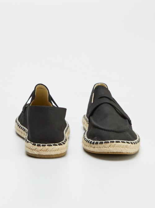 Espadrilles esprit mocassins - Kiabi