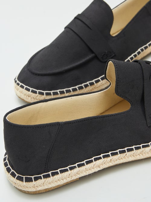 Espadrilles esprit mocassins - Kiabi