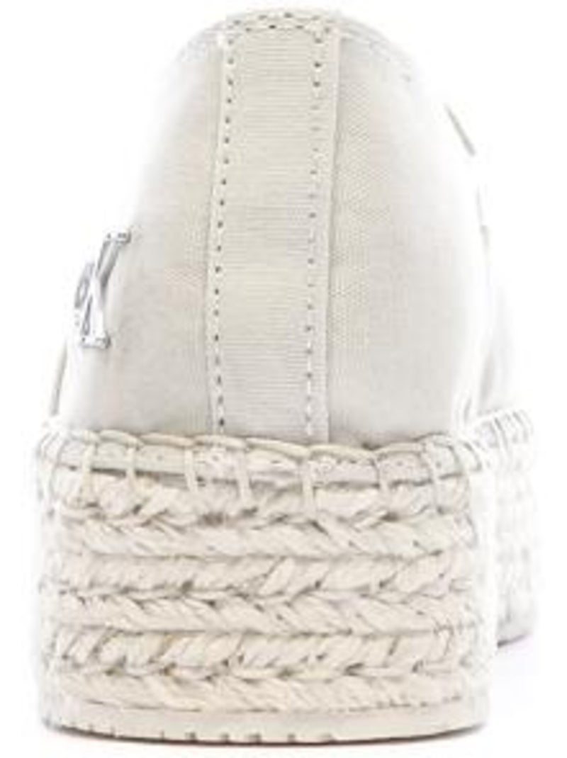 Espadrilles Femme Calvin Klein Jeans Ecru - Kiabi