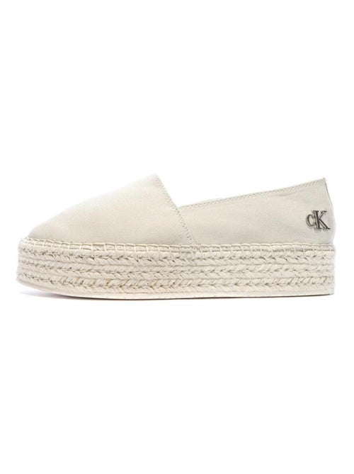 Espadrilles Femme Calvin Klein Jeans Flatform - Kiabi Espadrilles Femme Calvin Klein Jeans Flatform - Kiabi