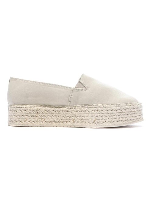 Espadrilles Femme Calvin Klein Jeans Flatform - Kiabi Espadrilles Femme Calvin Klein Jeans Flatform - Kiabi