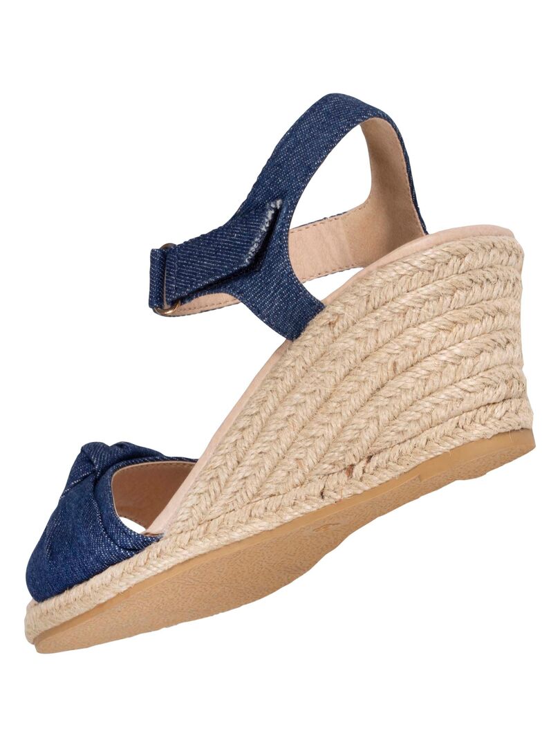 Espadrilles Tretorn Émilie Femme - Daim Bleu - Taille 10 - Occasion