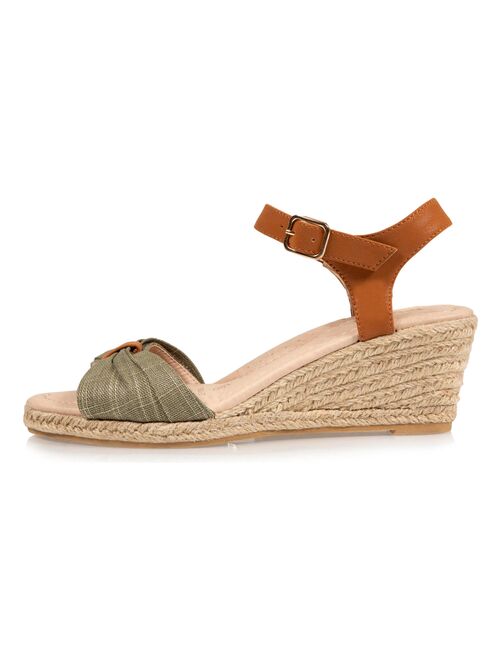 espadrilles ouvertes pour femme