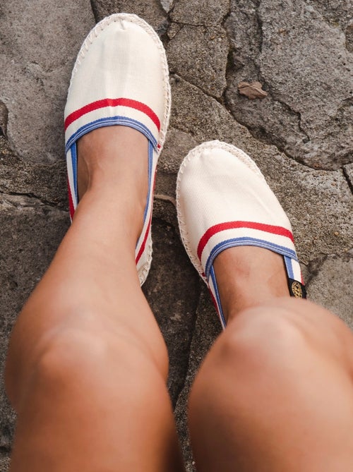 Espadrilles Frenchy rayée - Kiabi