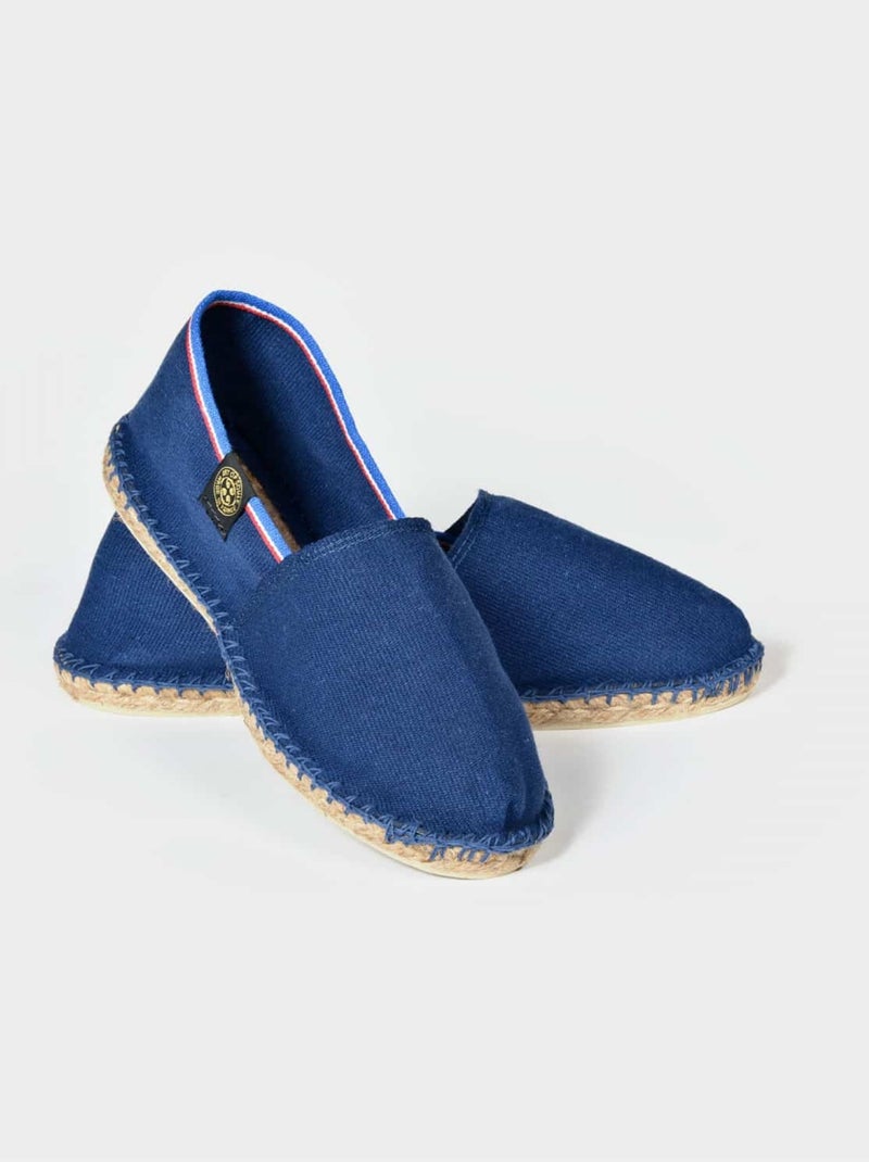 Espadrilles Frenchy unie Bleu - Kiabi