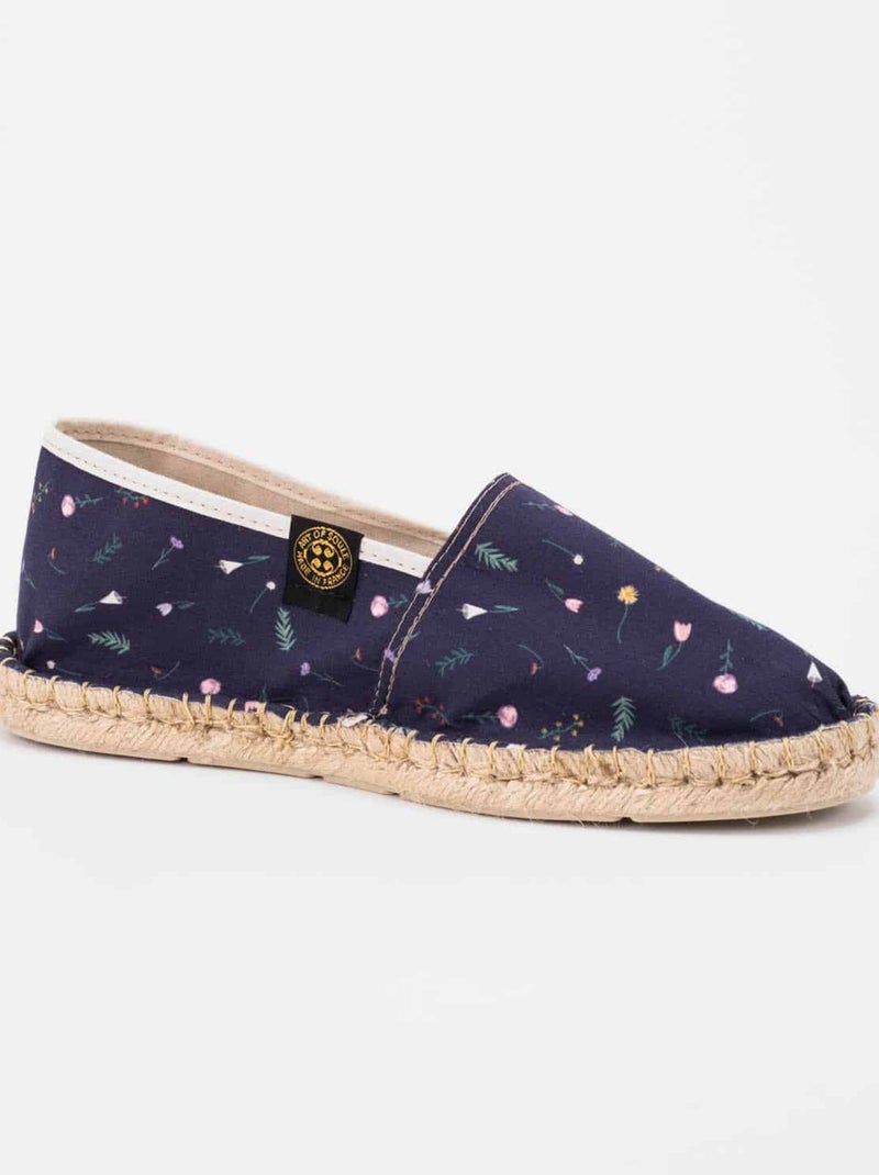 Espadrilles  imprimée Bleu - Kiabi