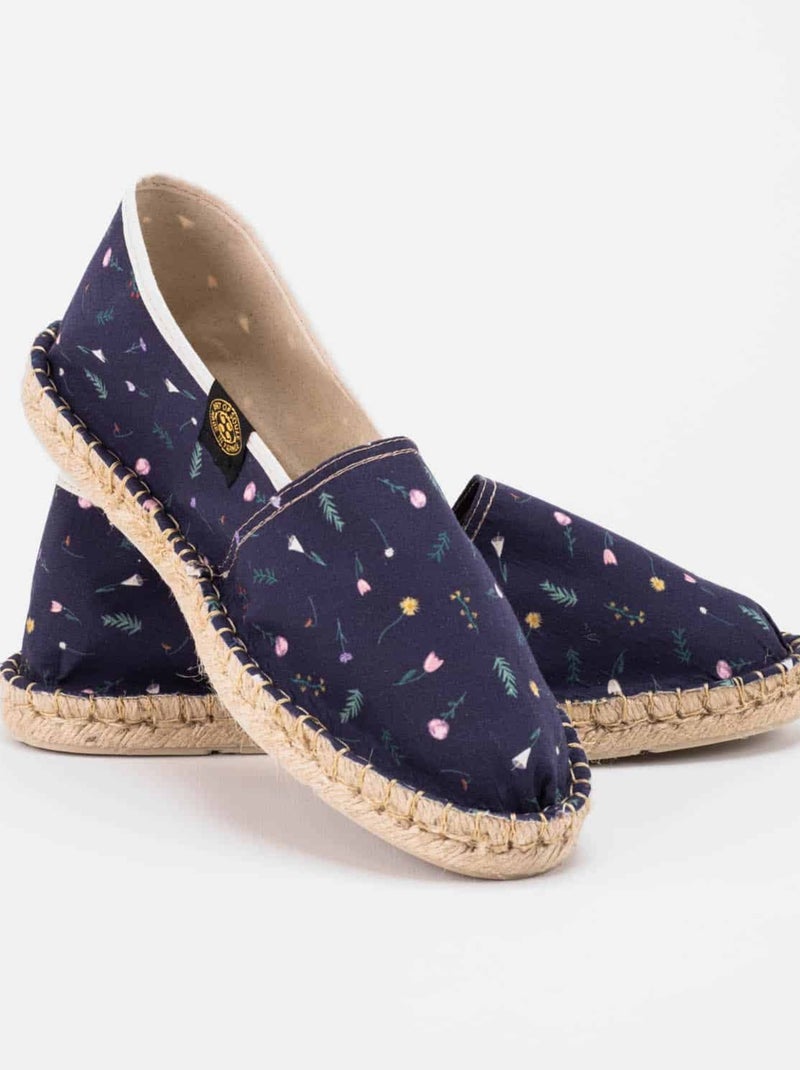 Espadrilles  imprimée Bleu - Kiabi