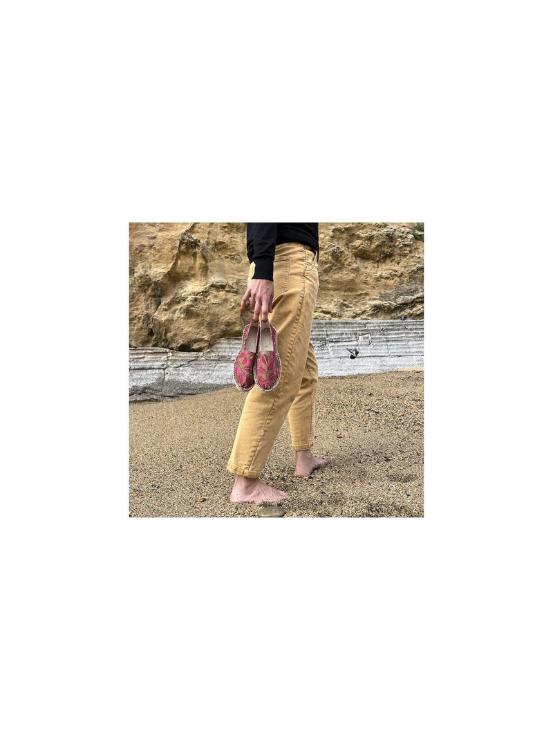 Espadrilles  imprimée Rose - Kiabi