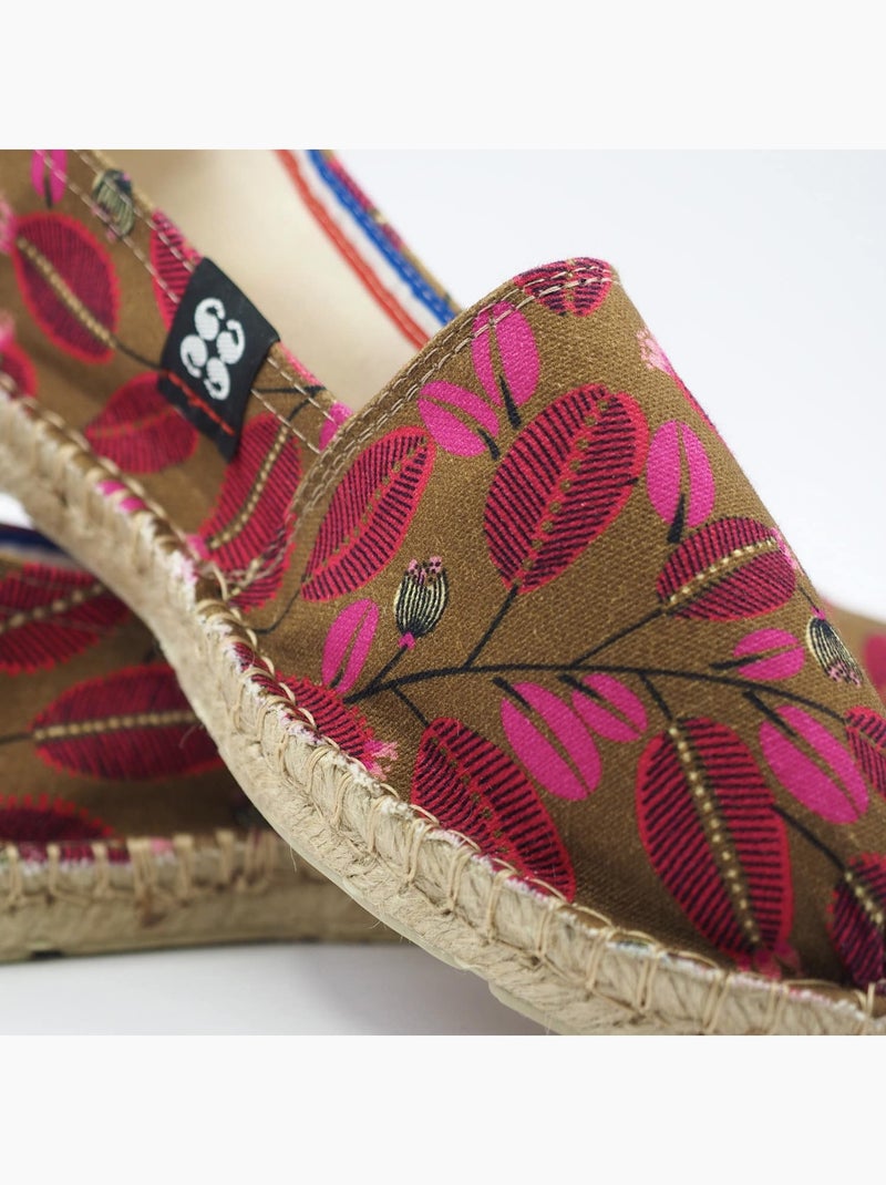 Espadrilles  imprimée Rose - Kiabi