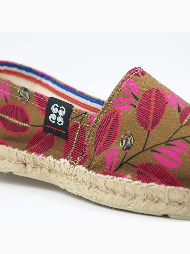Espadrilles  imprimée Rose - Kiabi