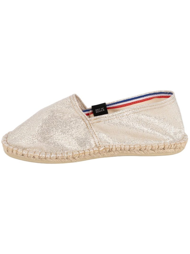 Espadrilles Imprimées Argent - Kiabi