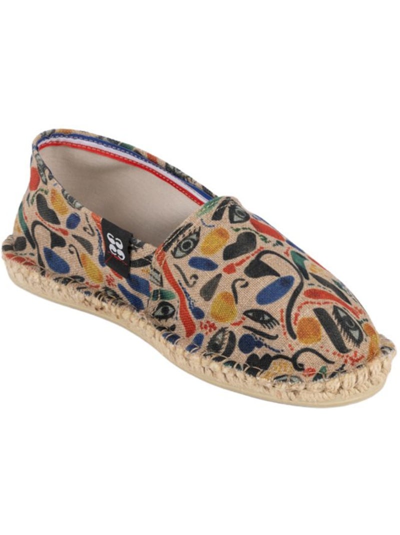 Espadrilles Imprimées Beige sable - Kiabi