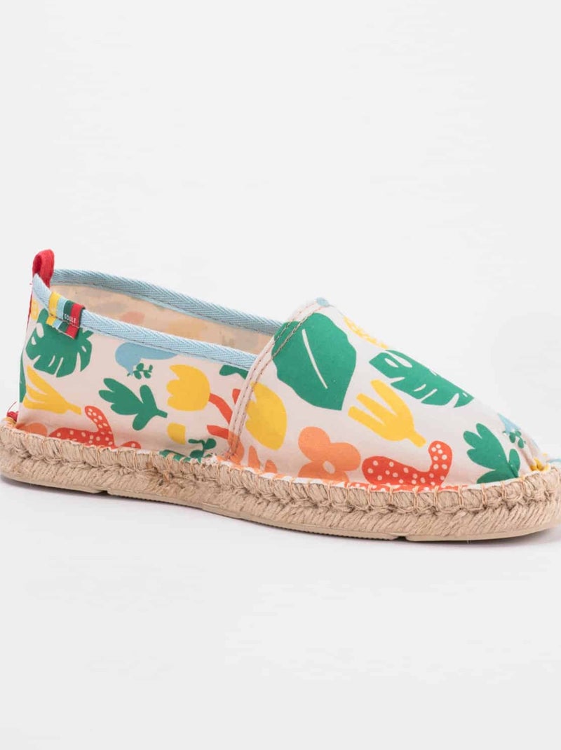 Espadrilles Imprimées imprimée Beige - Kiabi