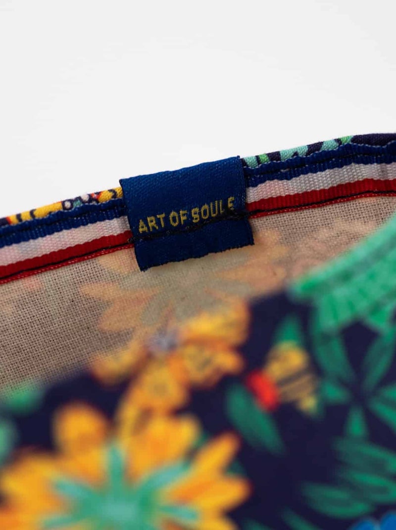 Espadrilles Imprimées imprimée Bleu - Kiabi