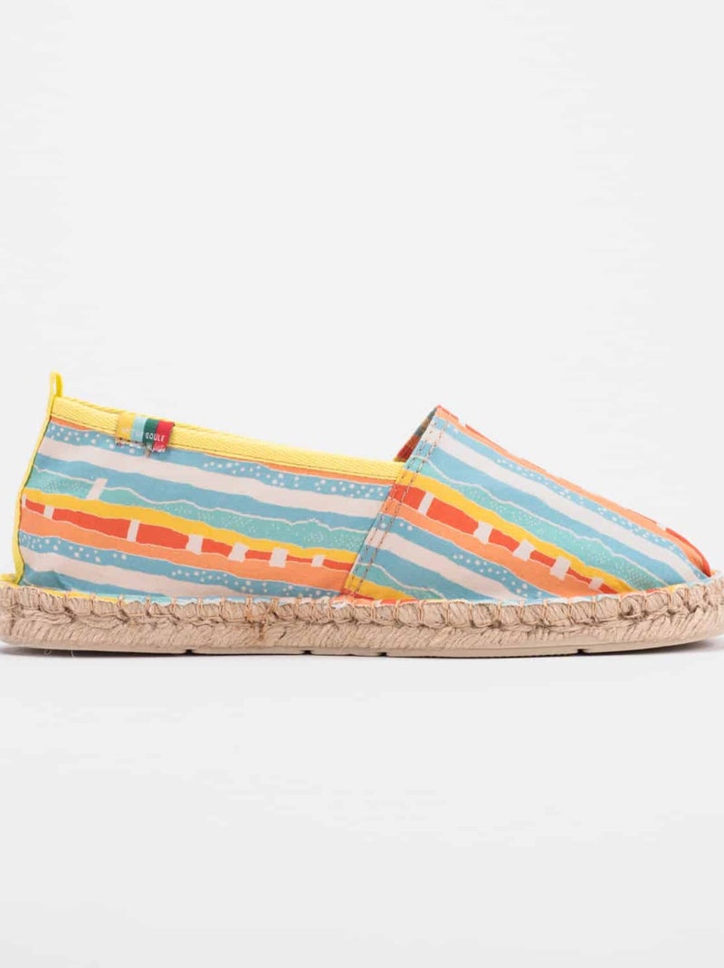 Espadrilles Imprimées imprimée Bleu - Kiabi