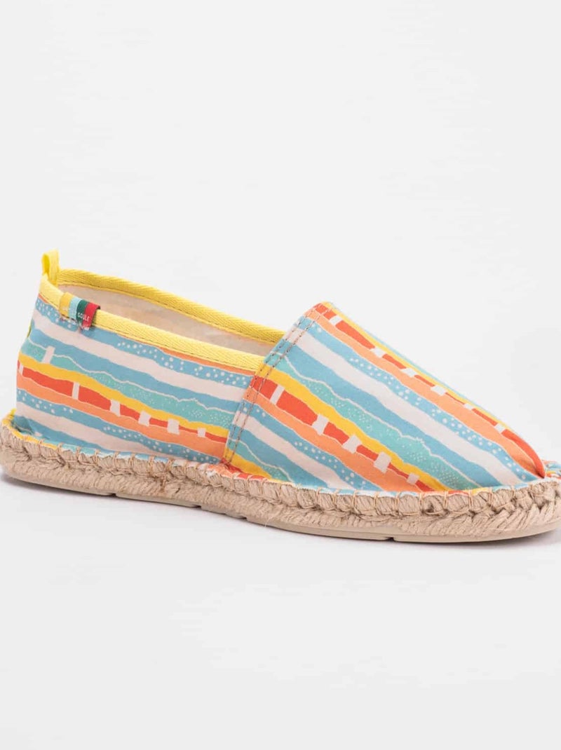 Espadrilles Imprimées imprimée Bleu - Kiabi