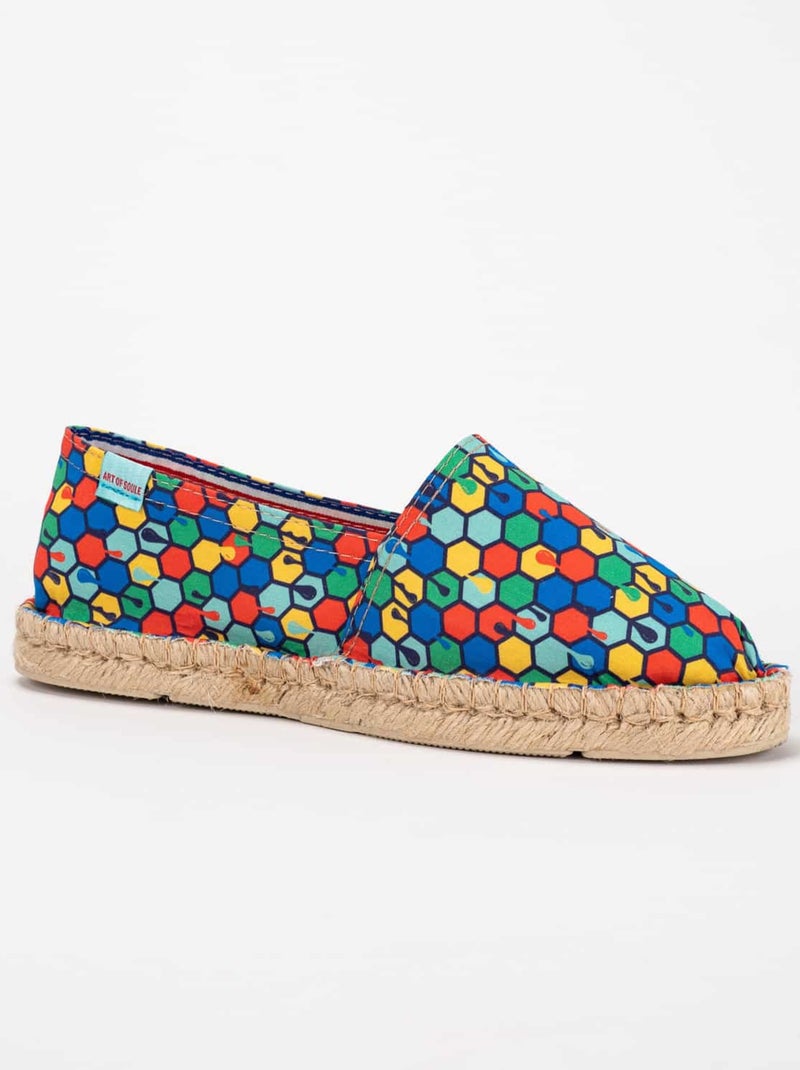 Espadrilles Imprimées imprimée Rouge - Kiabi