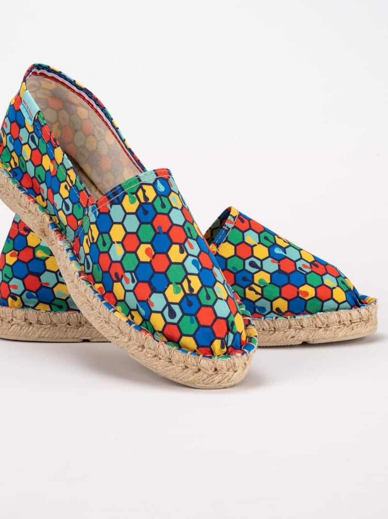Espadrilles Imprimées imprimée Rouge - Kiabi