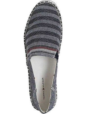 Espadrilles motif/style rayé - tommy hilfiger