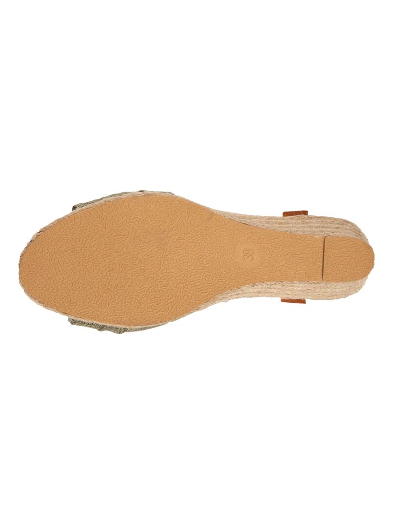 Espadrilles discount ouvertes femme