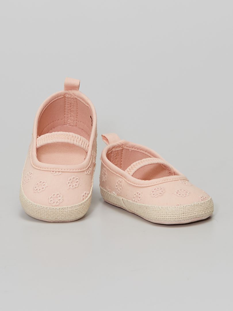 espadrilles rose poudré