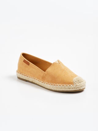 Espadrilles pailletées avec semelle corde