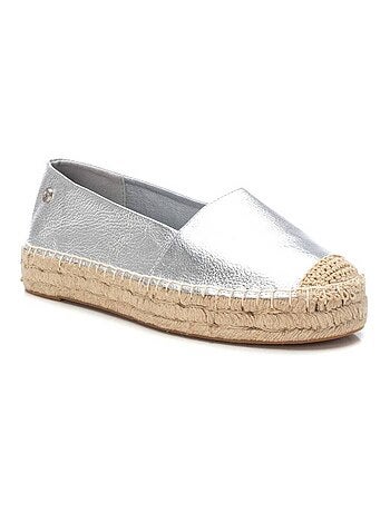Espadrilles plates pour femme