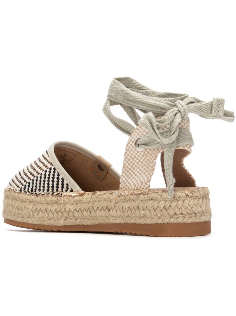 Espadrilles plates pour femme Beige - Kiabi