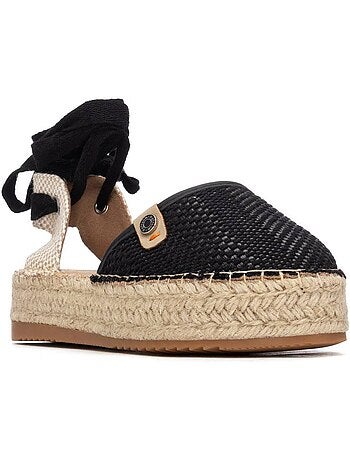 Espadrilles plates pour femme