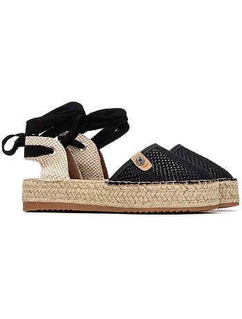 Espadrilles plates pour femme