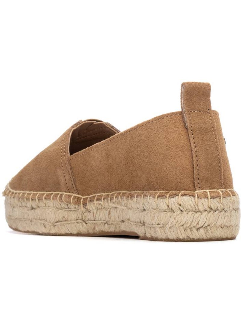 Espadrilles pour femme avec semelle en jute Camel - Kiabi