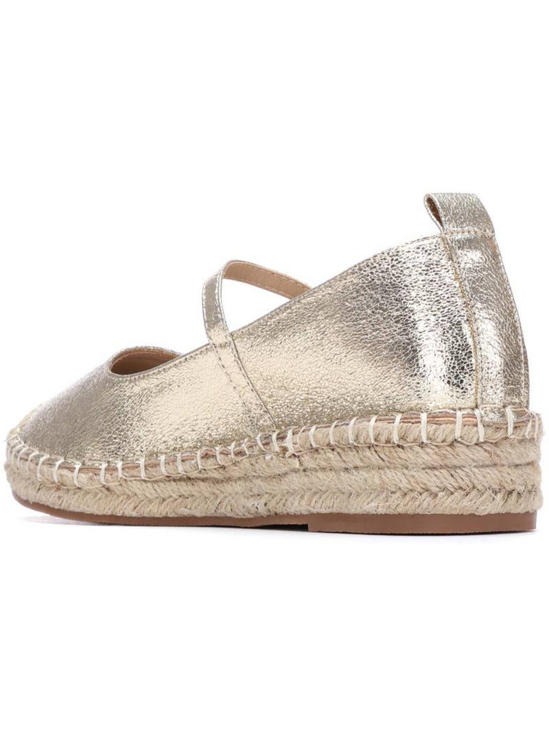 Espadrilles pour femme avec semelle en jute Doré/or - Kiabi