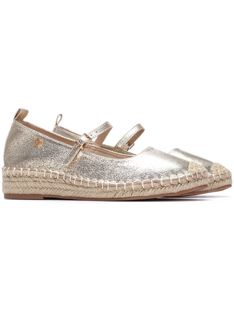 Espadrilles pour femme avec semelle en jute Doré/or - Kiabi