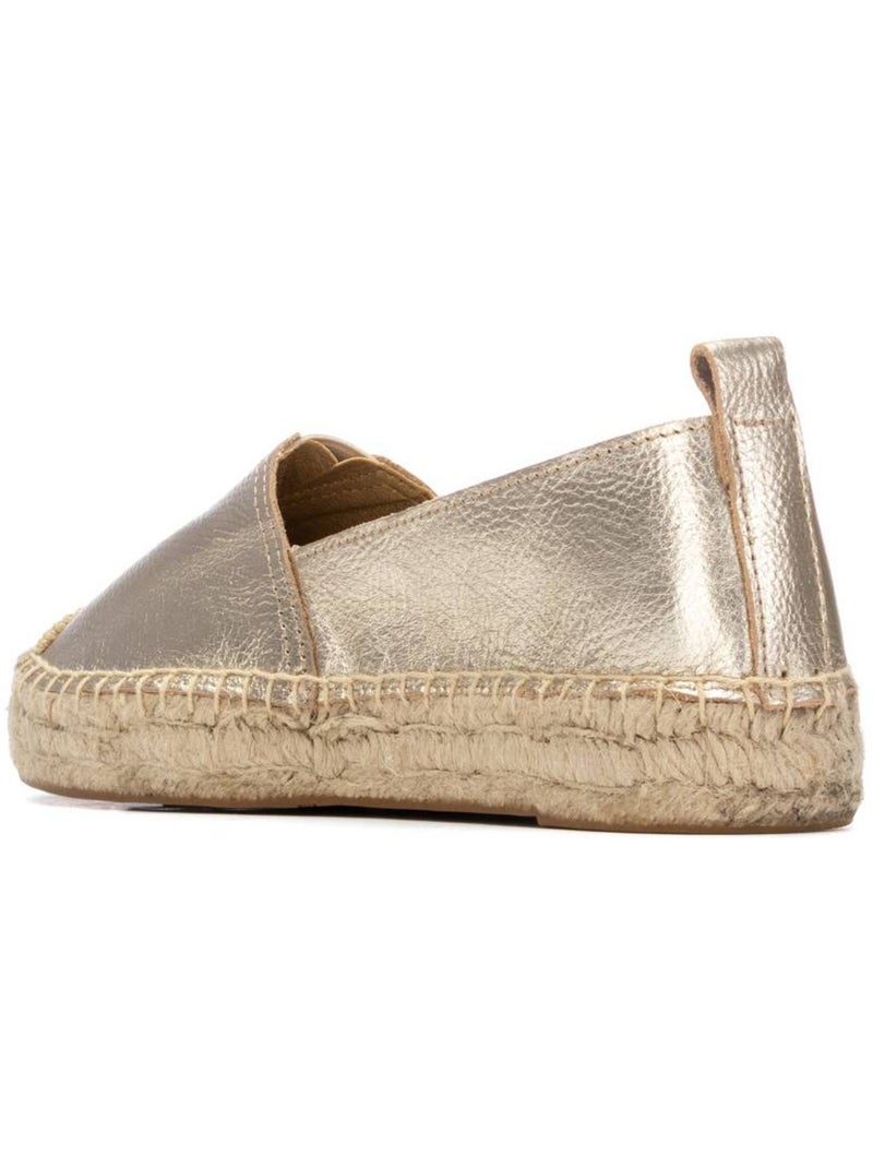 Espadrilles pour femme avec semelle en jute Doré/or - Kiabi