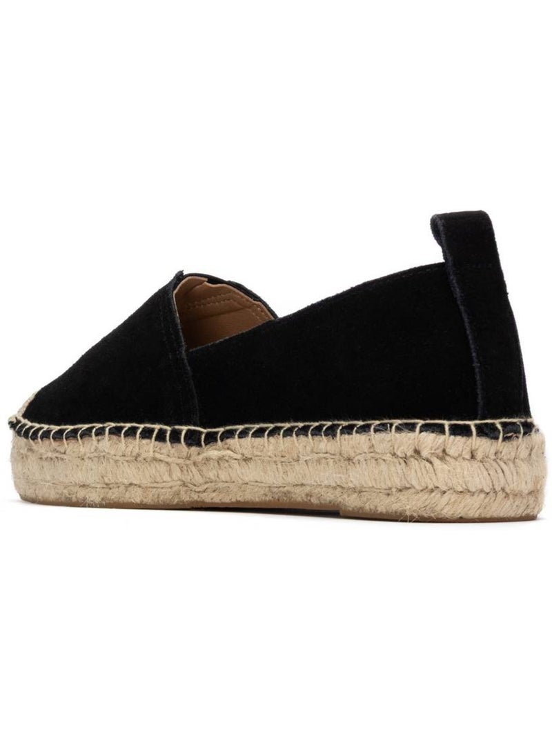 Espadrilles pour femme avec semelle en jute Noir - Kiabi