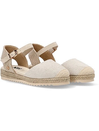 Espadrilles pour fillettes avec semelle en jute