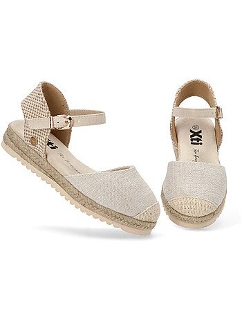 Espadrilles pour fillettes avec semelle en jute