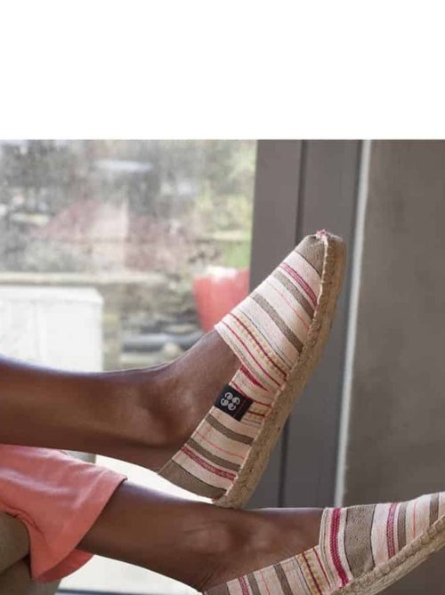 Espadrilles  rayée - Kiabi