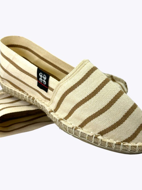 Espadrilles  rayée - Kiabi