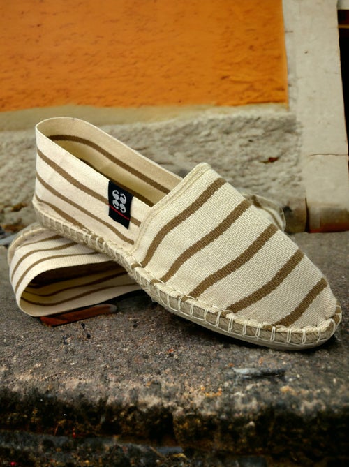 Espadrilles  rayée - Kiabi